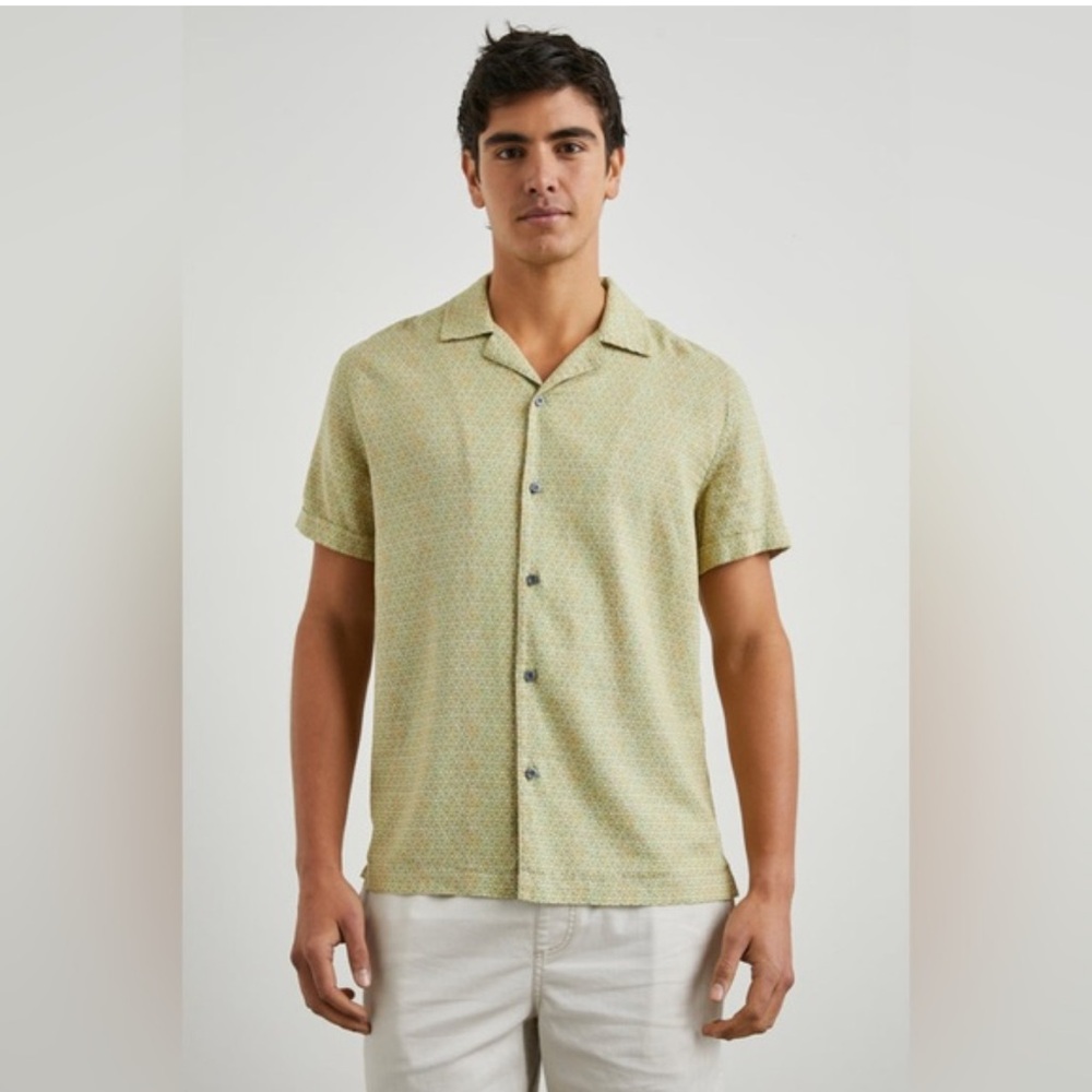 Rails Men's Short Sleeve Button Down Shirt